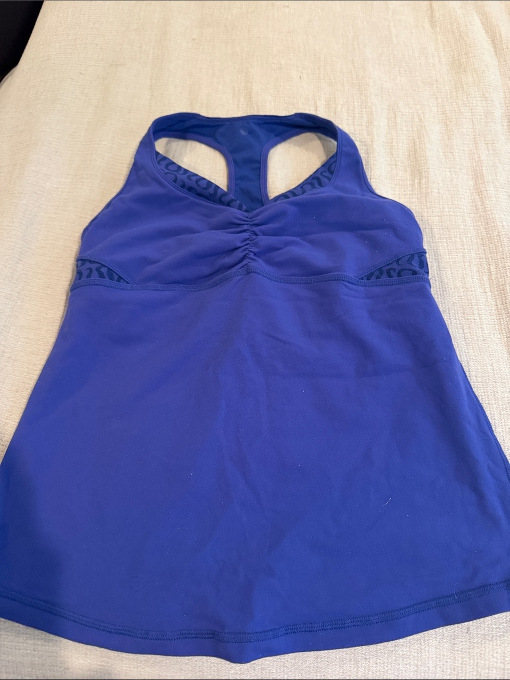 lululemon athletica purple bra tank